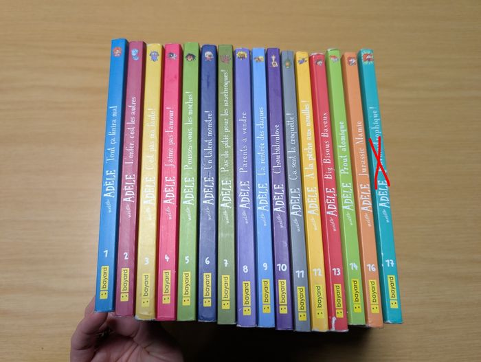 Lot de 15 Livres mortelle Adèle - photo numéro 5