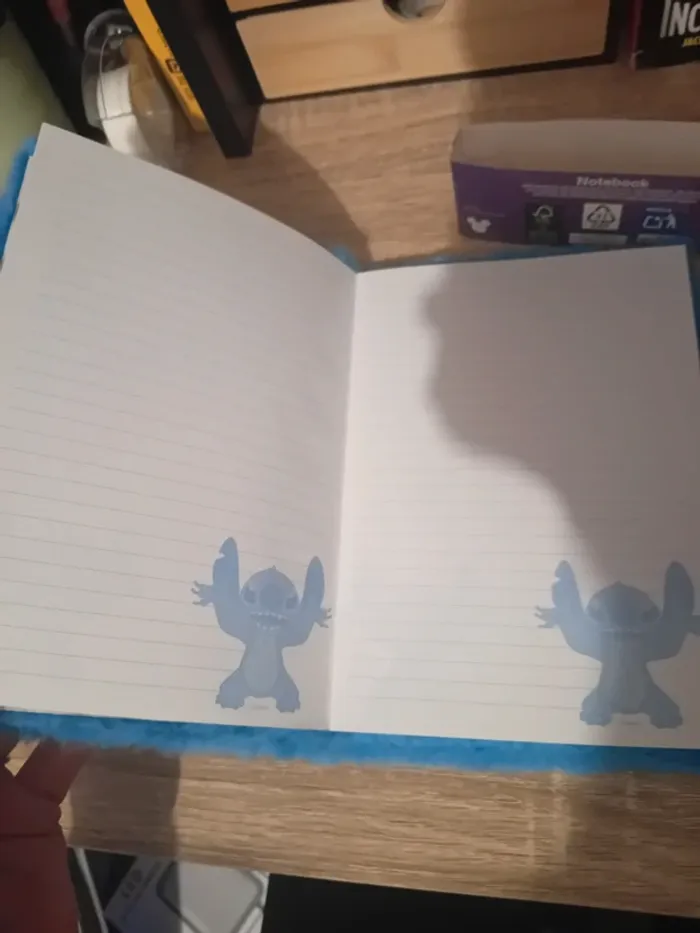Notebook stitch tout doux  neuf - photo numéro 3