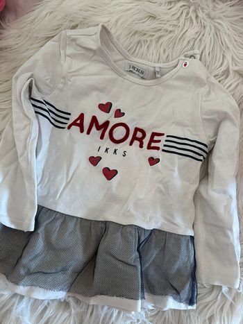 Tee shirt ikks taille 18 mois