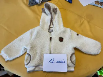 Manteau en doudou Creeks - 12 mois