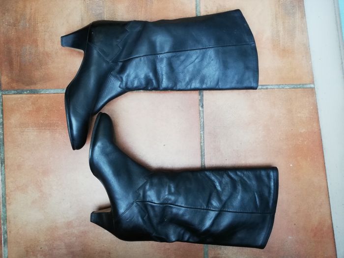 Bottes noires femme  p40 - photo numéro 8
