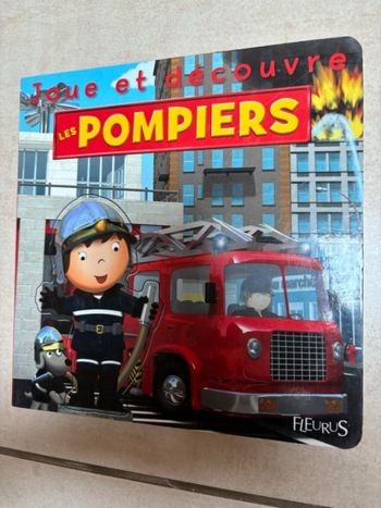 Livre puzzle Les pompiers