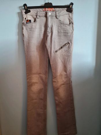Jeans gris Orchestra 14 ans
