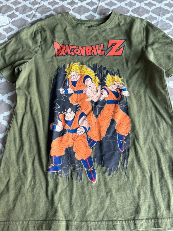 T shirt dragon ball z 12/13 ans