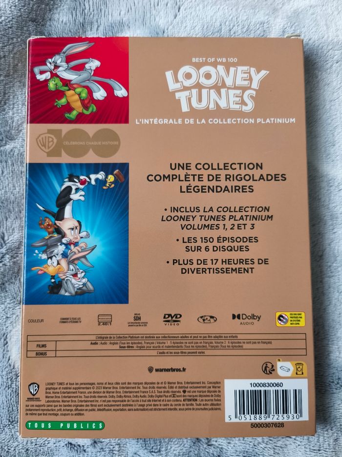 Coffret de 6 DVD Looney Tunes - photo numéro 2