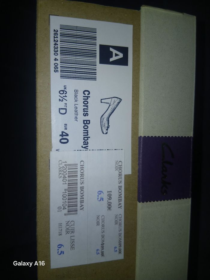 Escarpins Clarks Bombay - photo numéro 7