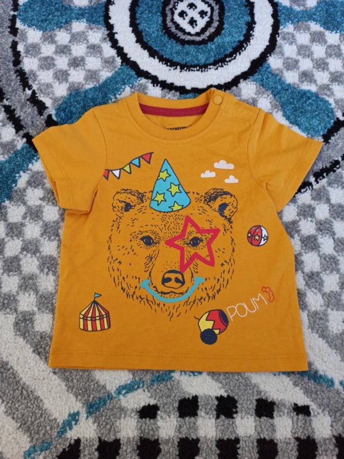 T-shirt manches courtes NEUF 3 mois