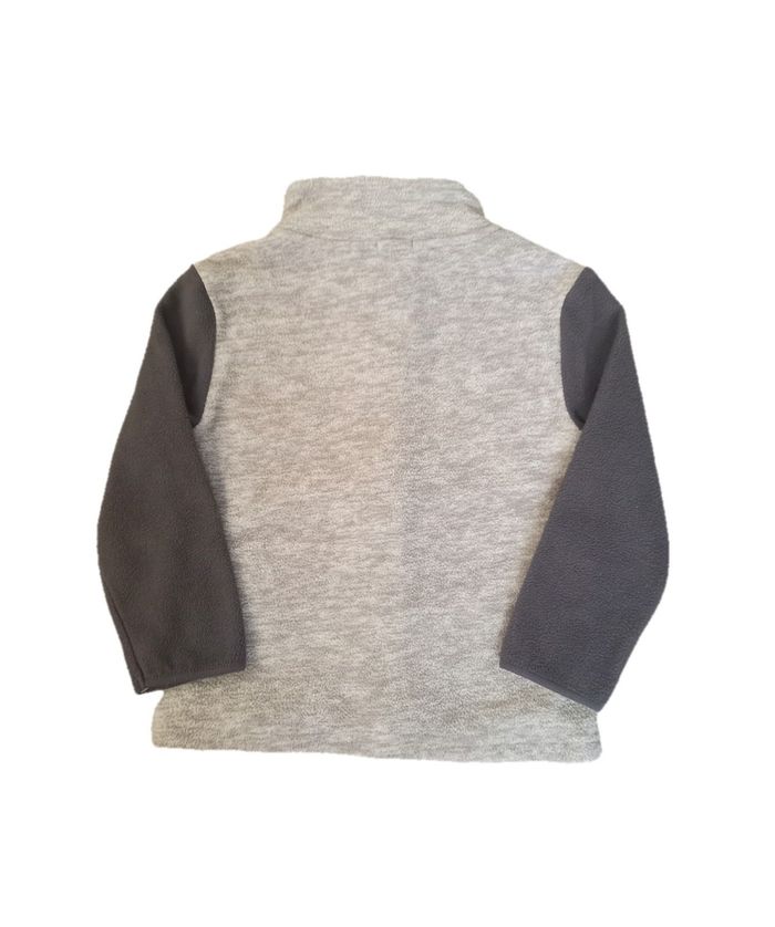 Gilet polaire gris avec fermeture Kiabi - photo numéro 2