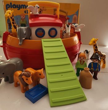 PLAYMOBIL 1.2.3 Arche de Noé transportable