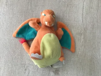 Vintage 1995 peluche pokemon dracaufeu