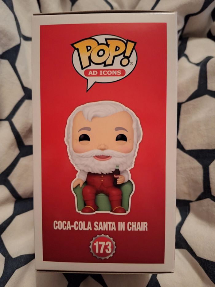 Funko pop Coca-Cola santa in chair 173 - photo numéro 3