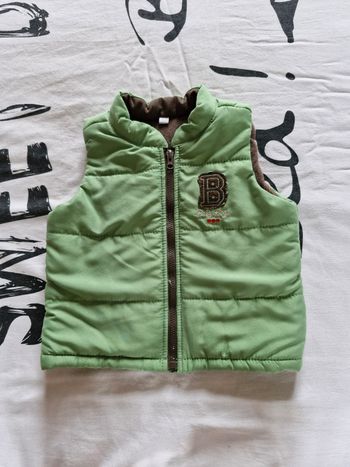 Veste sans manche bébé garçon