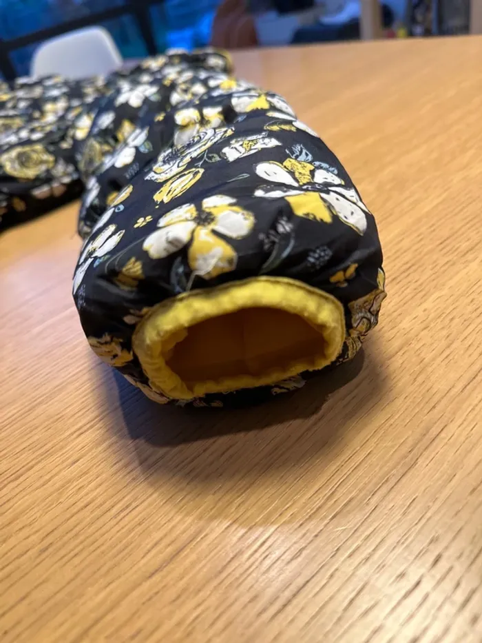 Doudoune fleur hiver - photo numéro 4