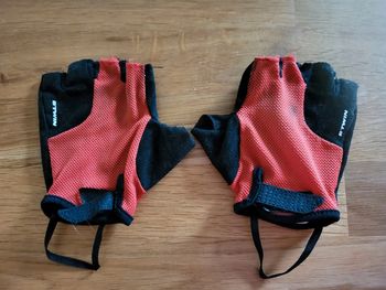 Gants mitaines vélo VTT Btwin 12 ans