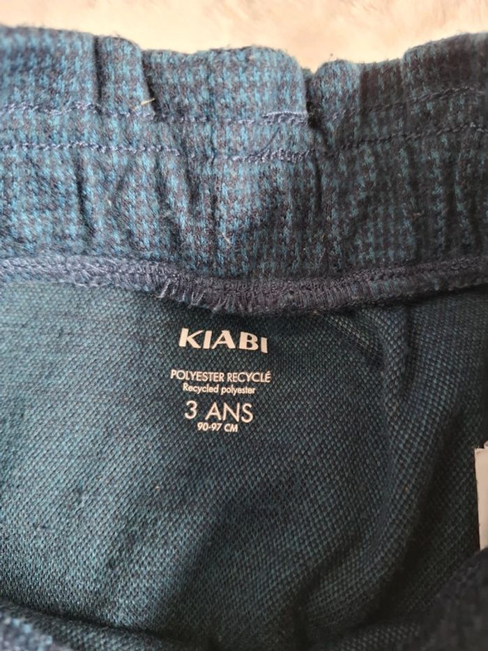 👧 3 ans - jupe bleu et noir élastique Kiabi - photo numéro 7