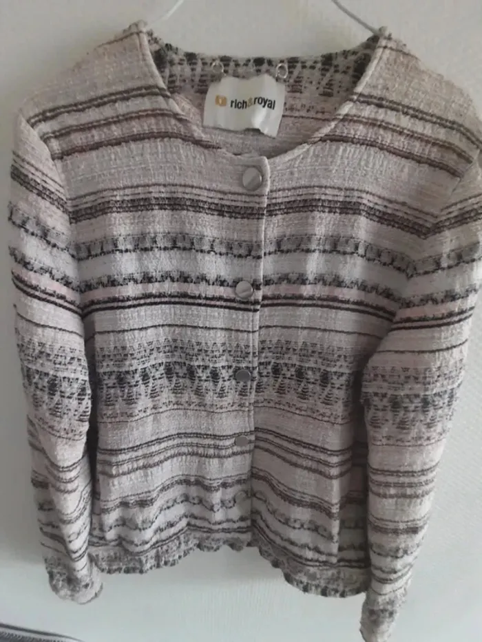 Veste taille 42 automne hiver rich & royal tbe