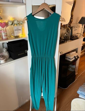 Combinaison Pantalon fluide légère bleue T.S TBE 🌿