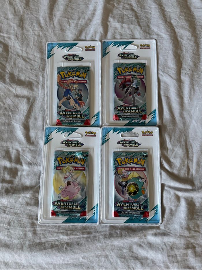 Artset blister Pokémon aventures ensemble ev09 scellé