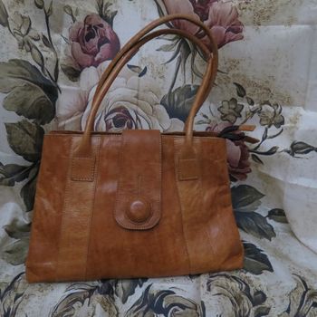 👜 Sac en cuir véritable – Vintage chic & intemporel