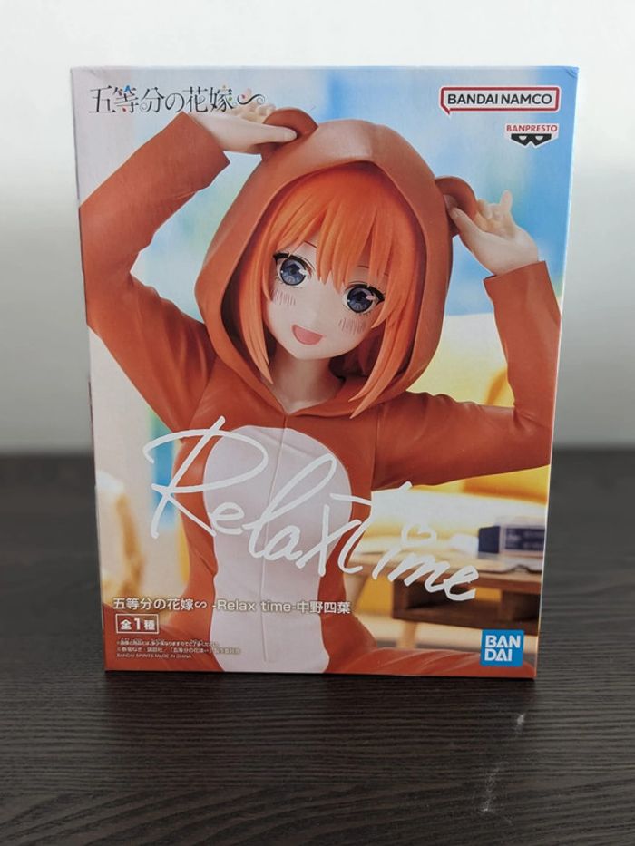 Figurine The Quintessential Quintuplets - Nakano Yotsuba - Banpresto