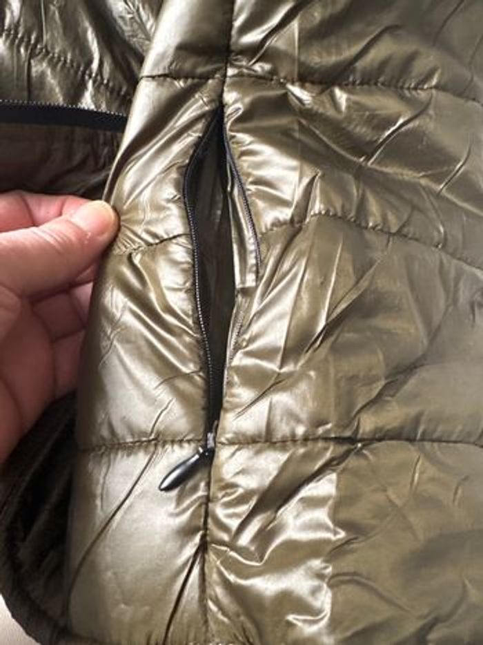 Veste sans manche kaki Zara - photo numéro 9