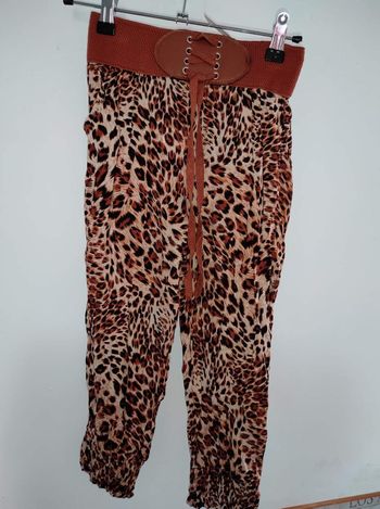 Pantalon léopard
