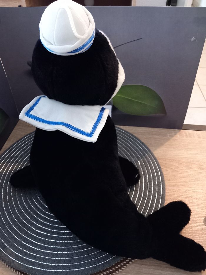 Peluche otarie van de walle 38cm vintage - photo numéro 4