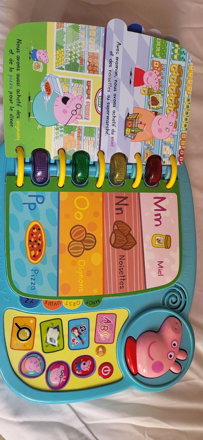 Livre jeu éducatif peppa pig - photo numéro 2