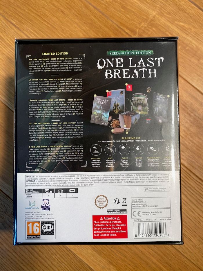 One last breath seeds of hope edition  - Switch - Coffret neuf - photo numéro 6