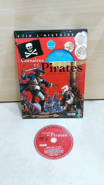 📚 Livre avec DVD pédagogique : Corsaires et pirates