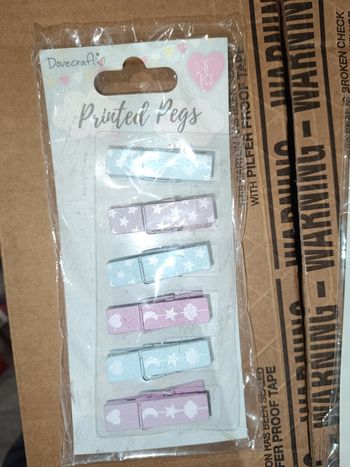 Paquet de 6 pinces
Pour scrapbooking ou autres loisirs créatifs