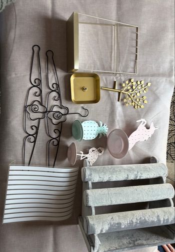 Lot rangement bijoux 