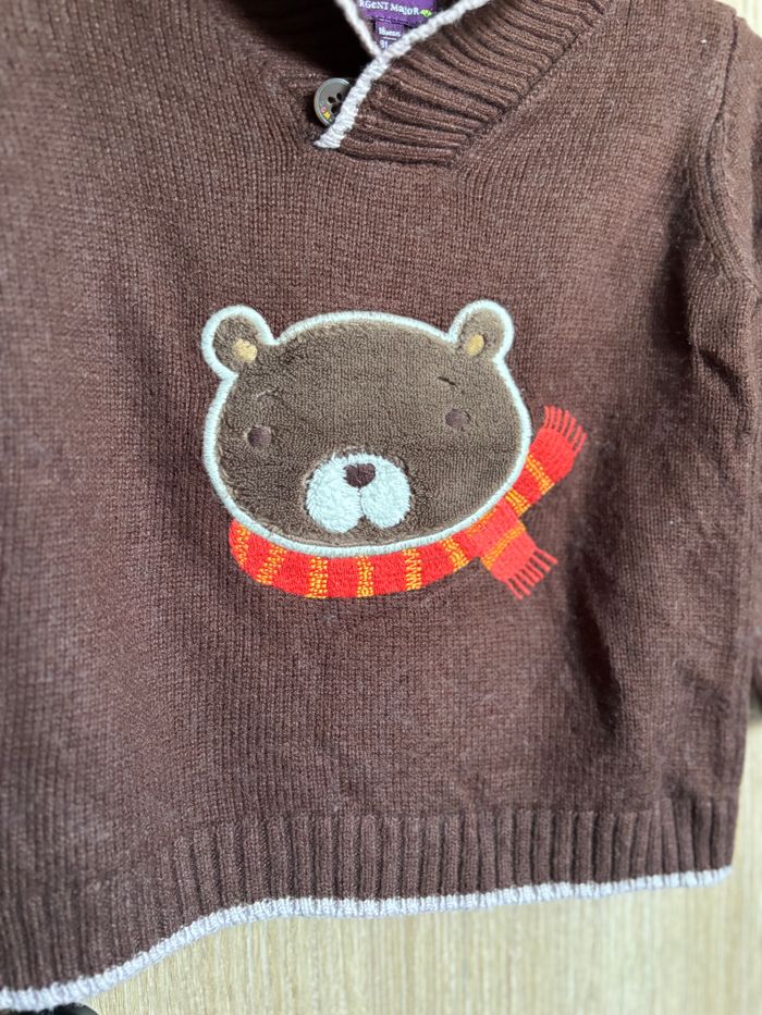 pull marron - photo numéro 2