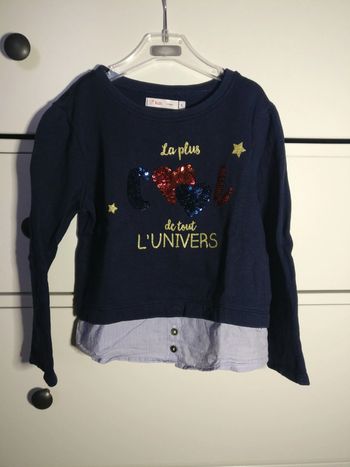 Sweat Gémo taille 5 ans