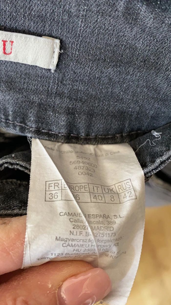 Jeans Camaïeu 36 - photo numéro 4