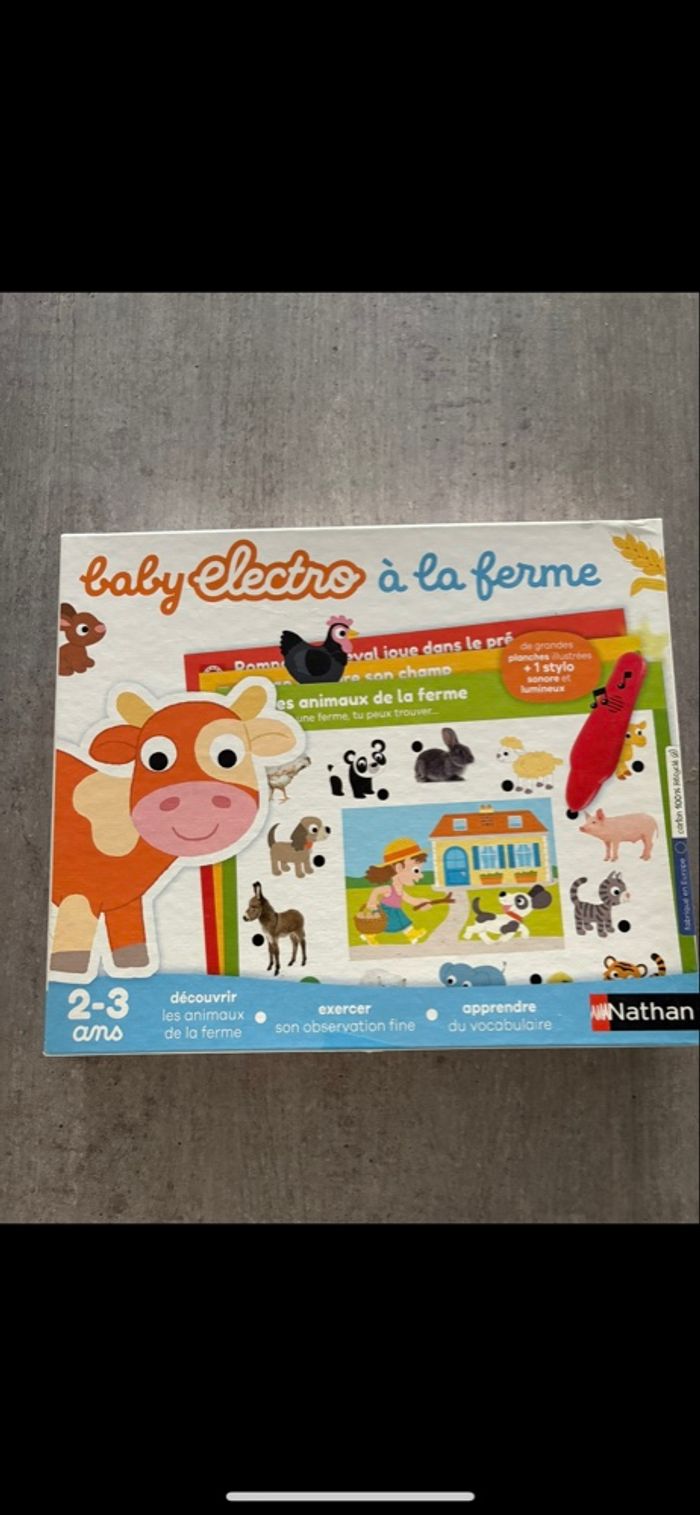 Baby électro à la ferme