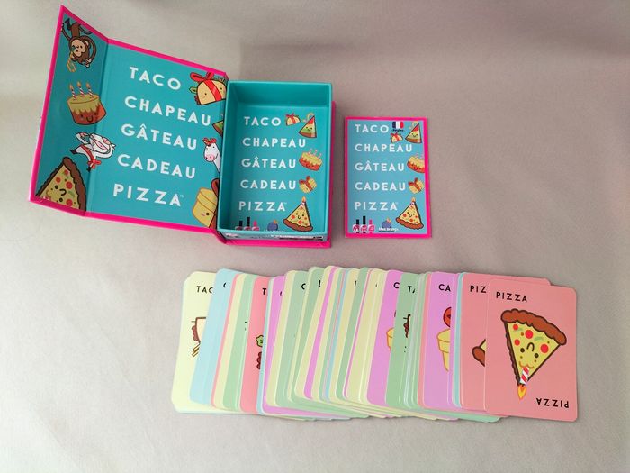🩵 Jeu de société taco chapeau gâteau cadeau pizza - Blue Orange - Complet et excellent état 🩵 - photo numéro 2