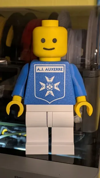 Figurine façon brique – AJ Auxerre (20cm)