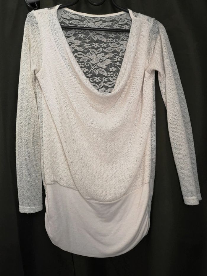 Pull blanc