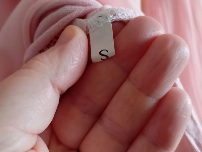Haut Fluide Rose Taille S - photo numéro 4