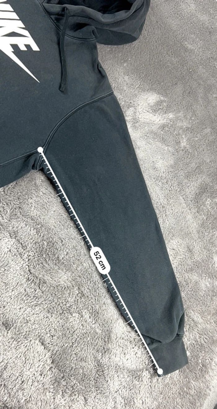 Nike Sweat à Capuche Noir Logo Blanc – Taille M Streetwear Homme - photo numéro 5