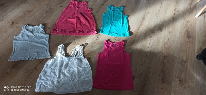 Lot de 5 débardeurs 14 ans