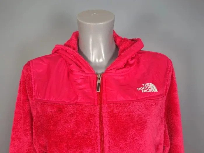 Veste polaire a capuche The North Face femme à capuche – Rose fuchsia – Taille M (610) - photo numéro 2