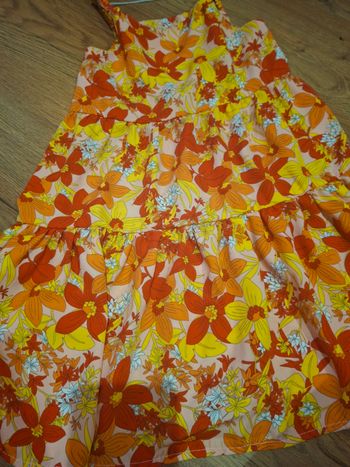 Robe à fleurs 4 ans