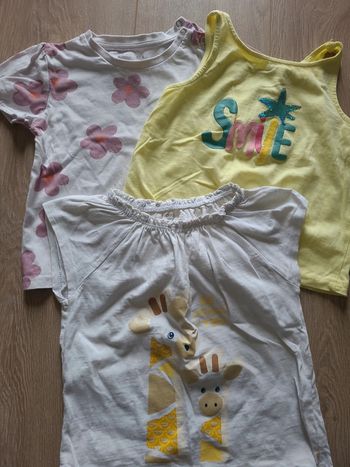 Lot tee shirts 3 ans