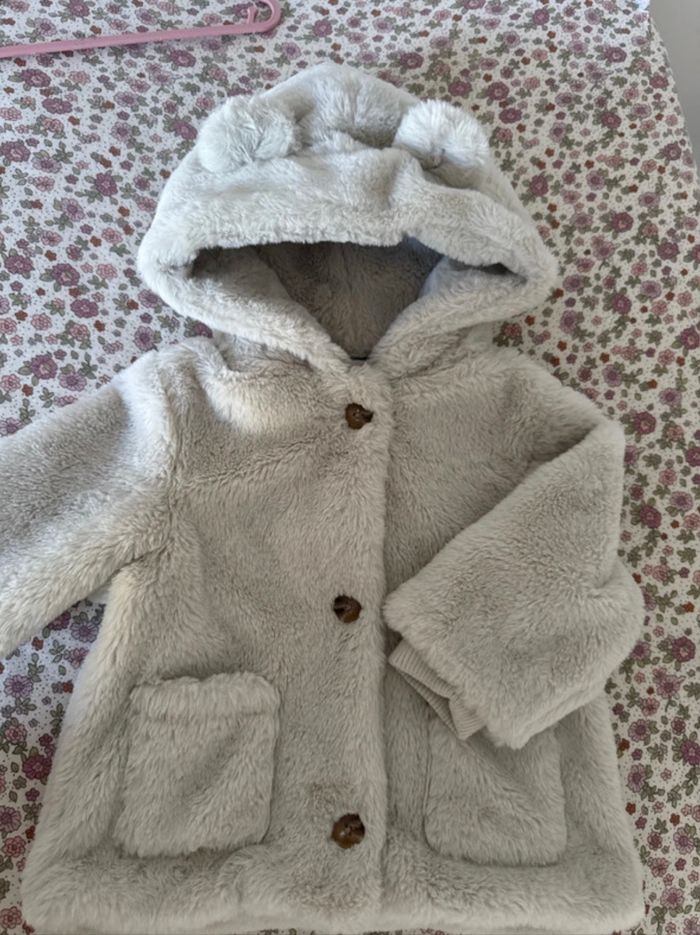 Manteau hiver ourson