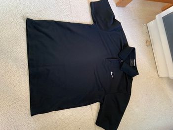 Polo Nike golf 10/12 ans noir