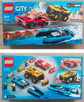 Lego City 60395 neuf/scellé le pack de voiture de course 2k drive