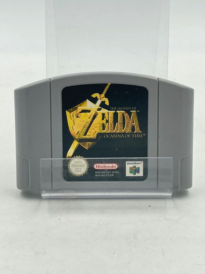 Jeu vidéo Zelda Ocarina of Time sur console Nintendo 64