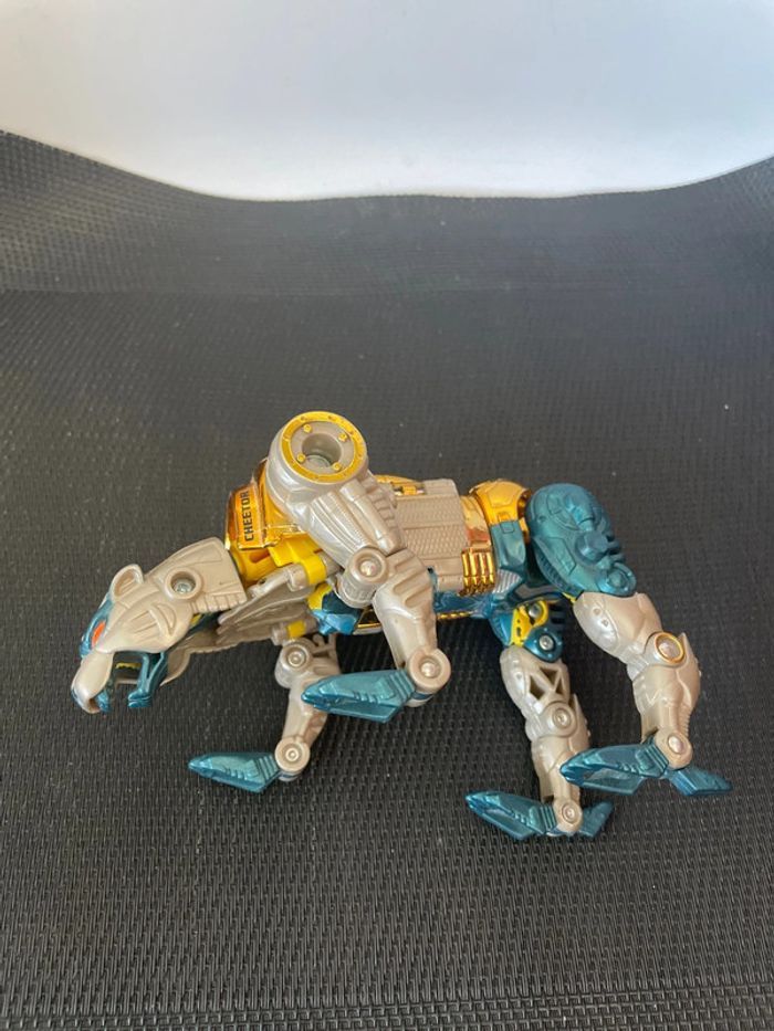 Transformers figurine robot panthère Beast Wars Cheetor deluxe transmetals Kenner 1997 vintage. - photo numéro 12